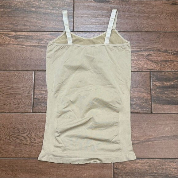 Ultra Teeze Maternity Beige Tan Tank Top One Size Lightweight Soft Stretchy - Picture 5 of 5